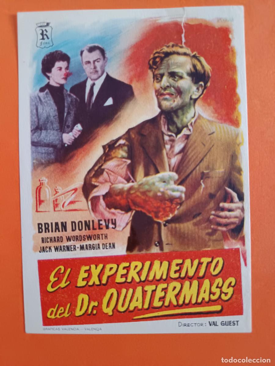 Cine: PROGRAMA DE CINE EL EXPERIMENTO DEL DR.QUATERMASS BRIAN DONLEVY - Foto 1