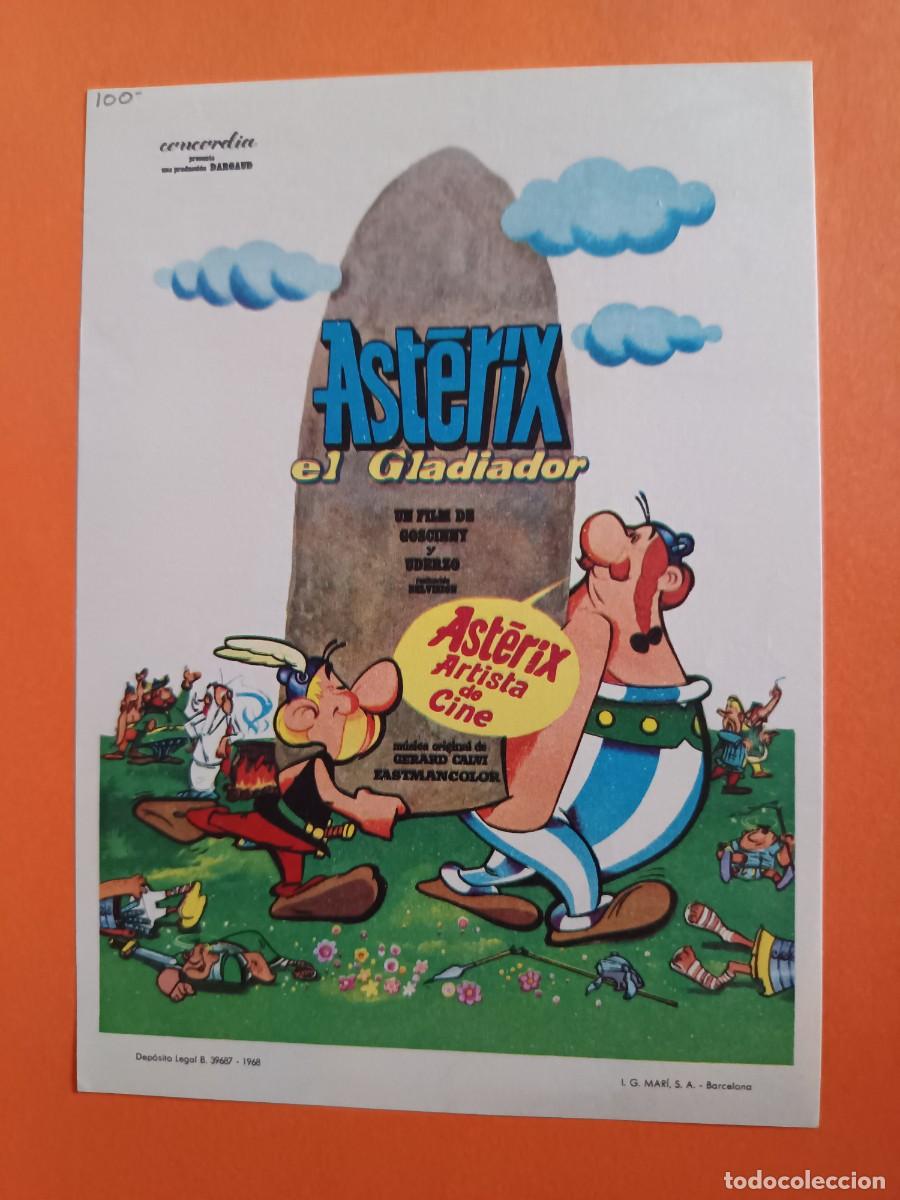 Cine: PROGRAMA DE CINE ASTERIX EL GLADIADOR - Foto 1