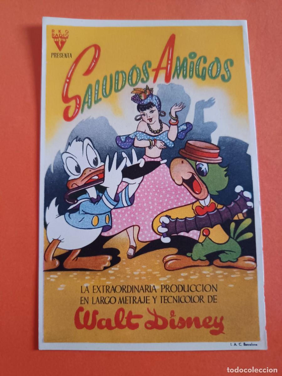 Cine: PROGRAMA DE CINE SALUDOS AMIGOS WALT DISNEY - Foto 1