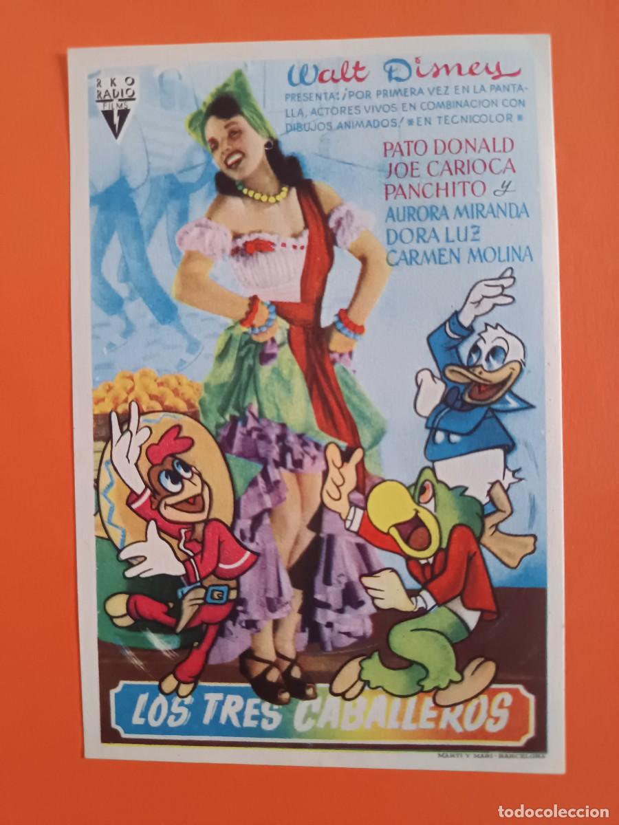 Cine: PROGRAMA DE CINE LOS TRES CABALLEROS WALT DISNEY - Foto 1