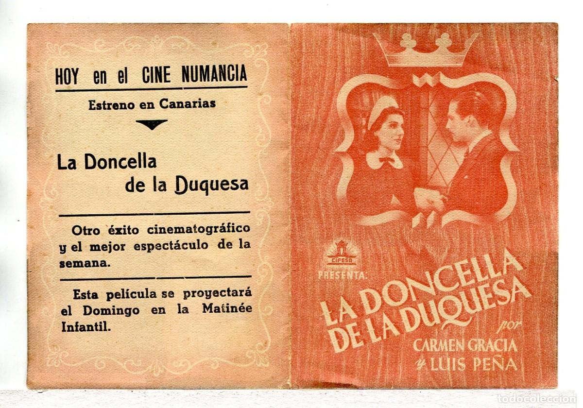 Cine: LA DONCELLA DE LA DUQUESA, con Luis Pe&ntilde;a. - Foto 1