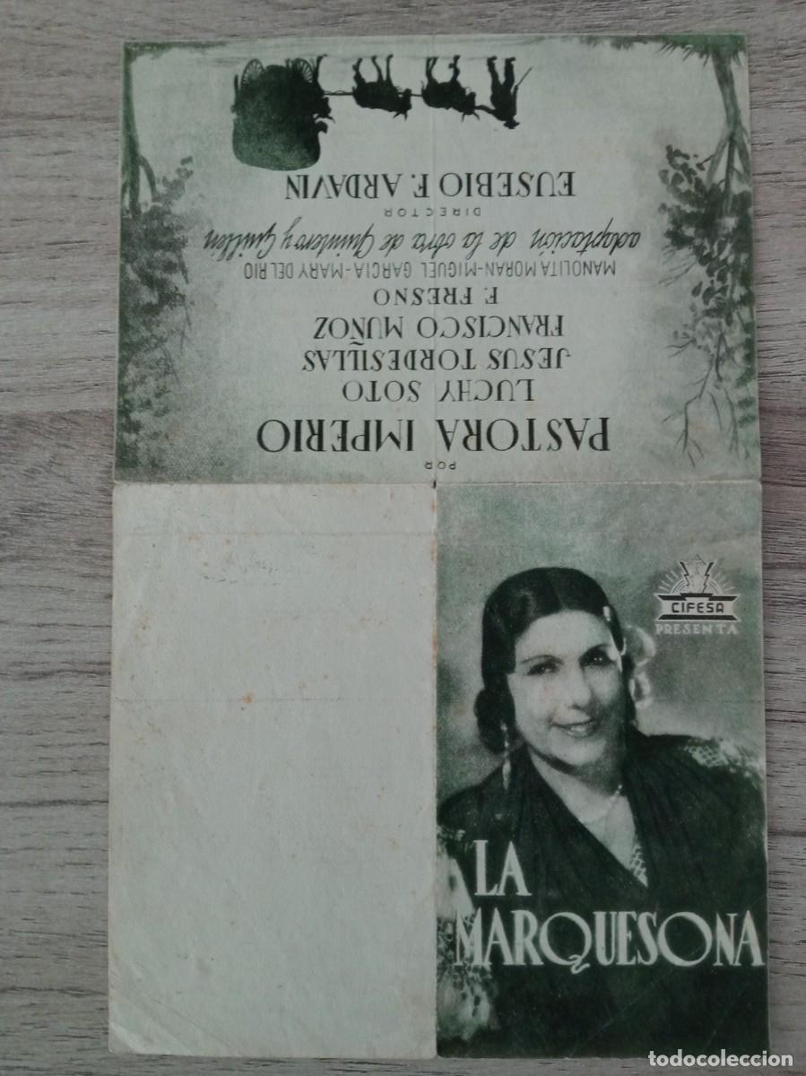 Cine: LA MARQUESONA, PASTORA IMPERIO - Foto 1