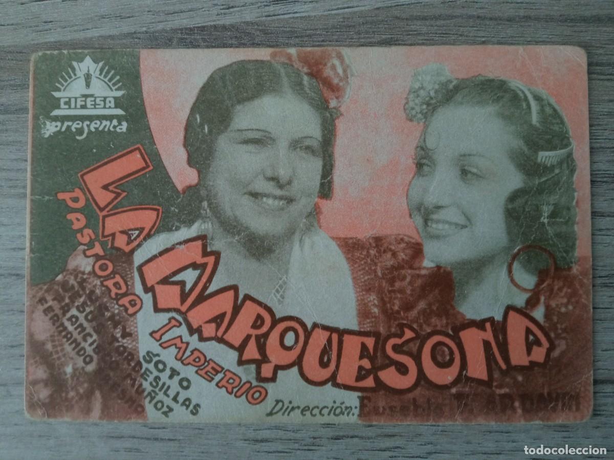 Cine: LA MARQUESONA, PASTORA IMPERIO - Foto 1