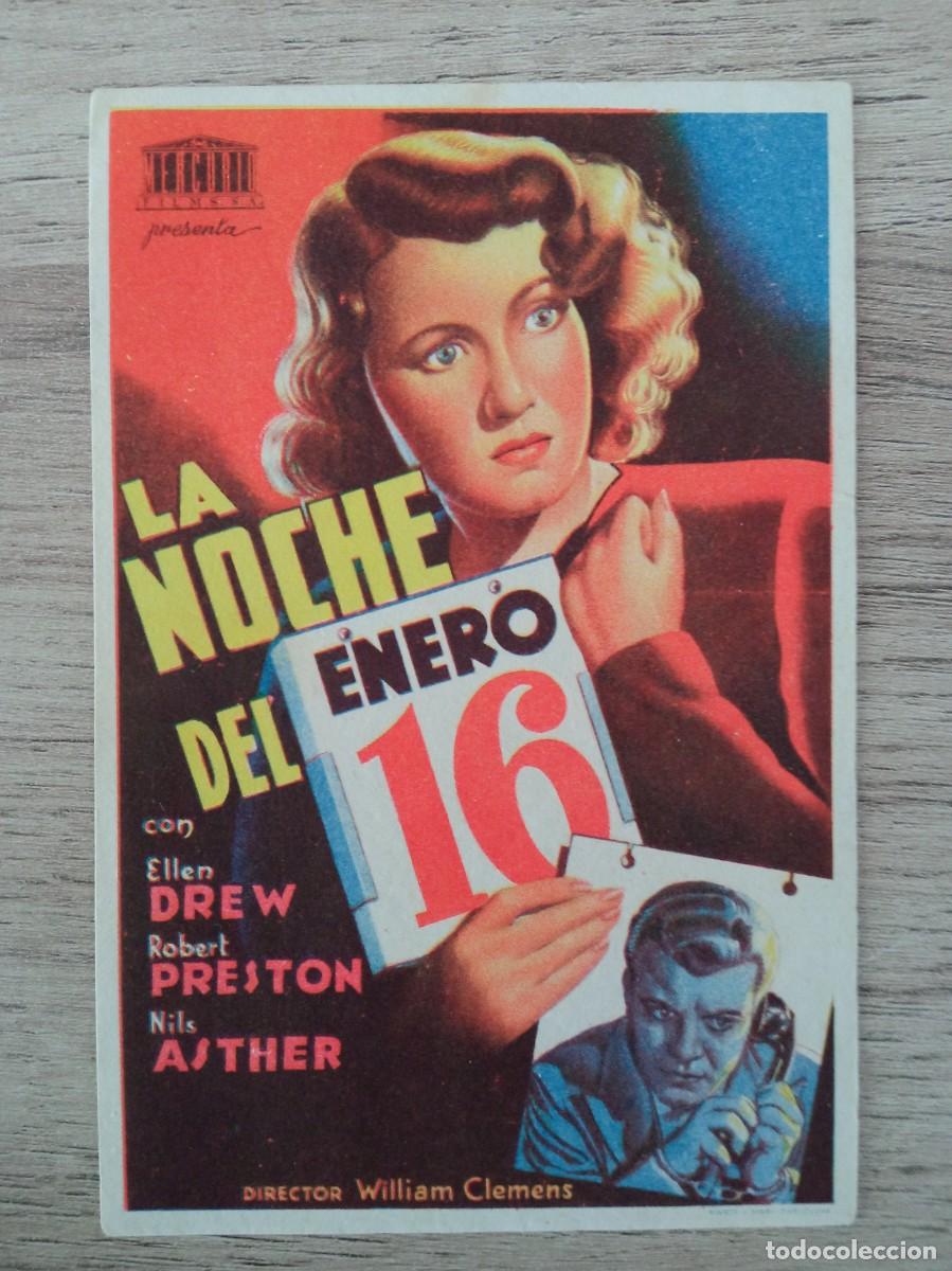 Cine: LA NOCHE DEL 16 DE ENERO, ELLEN DREW - Foto 1