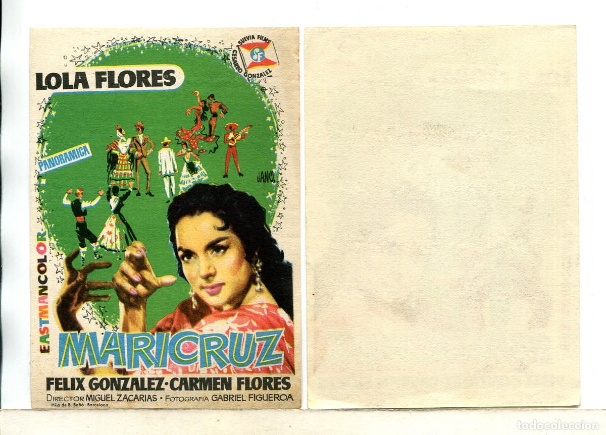 Cine: MARICRUZ, con LOLA FLORES. - Foto 1
