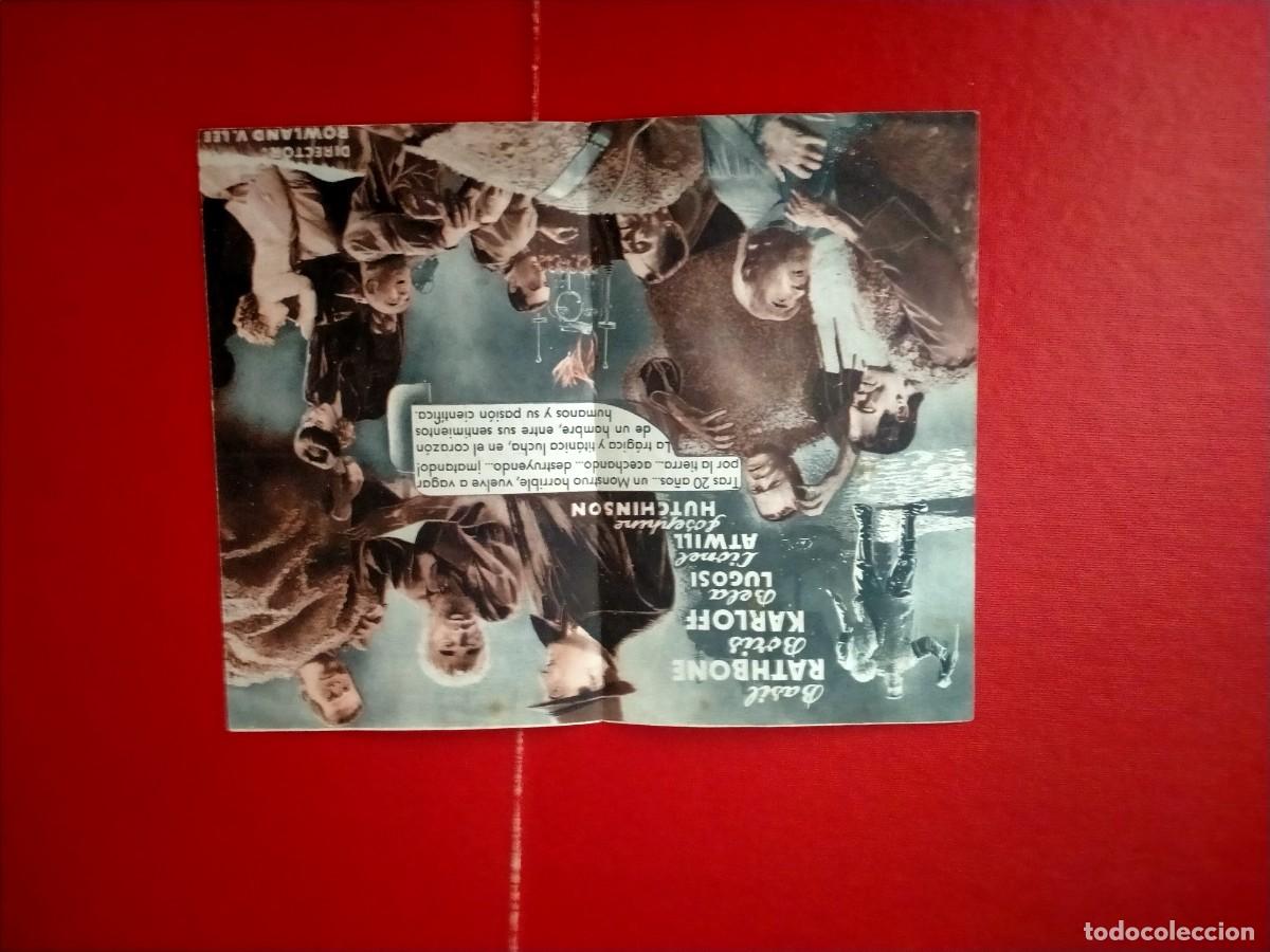 Cine: prospecto de cine de la sombra de frankenstein - Foto 2