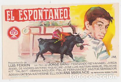 Cine: EL ESPONT&Aacute;NEO (Sin publicidad) - Foto 1