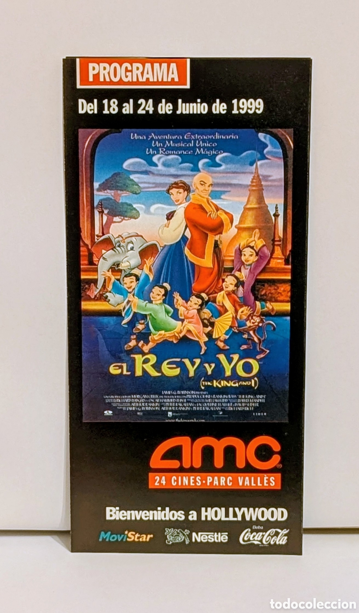 Cine: Programa de cine Estreno pel&iacute;cula El Rey y Yo. 1999. Animaci&oacute;n - Foto 1