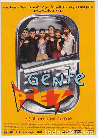 Cine: GENTE PEZ (tarjeta de distribuidora) - Foto 1