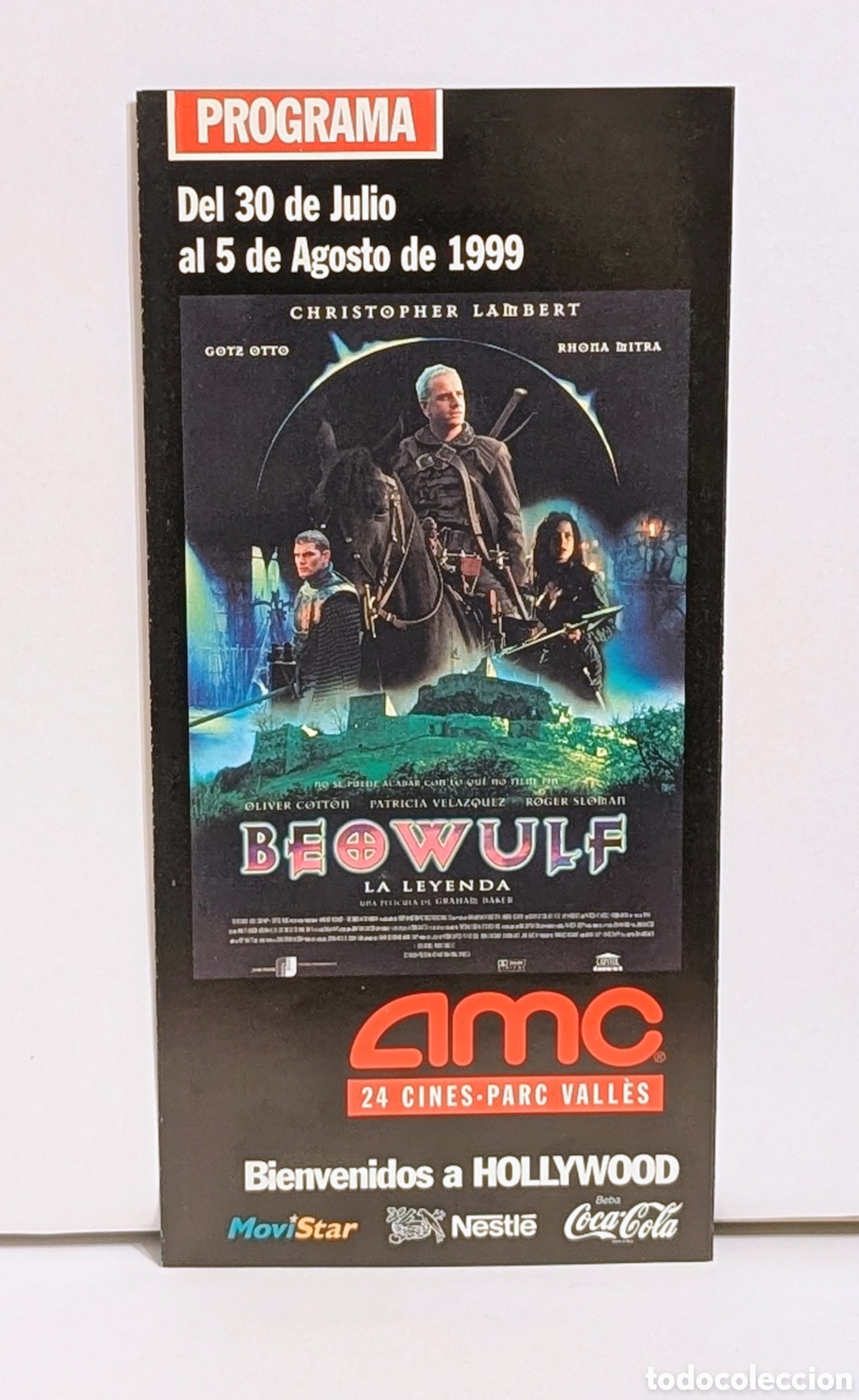 Cine: Programa de cine Estreno pel&iacute;cula Beowulf. 1999. Christopher Lambert. Acci&oacute;n - Foto 1