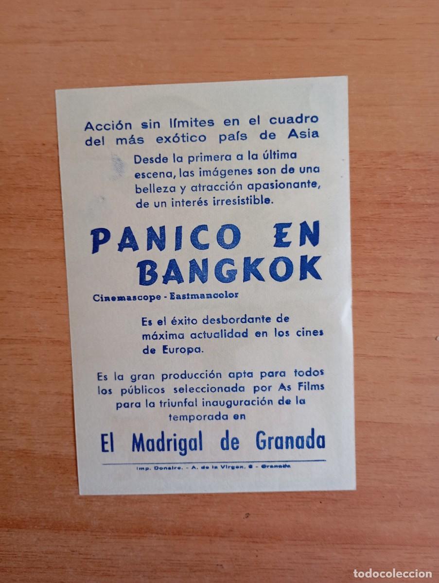 Cine: GRIS3-- PROGRAMA DE CINE --PANICO EN BANGKOK ct - Foto 2