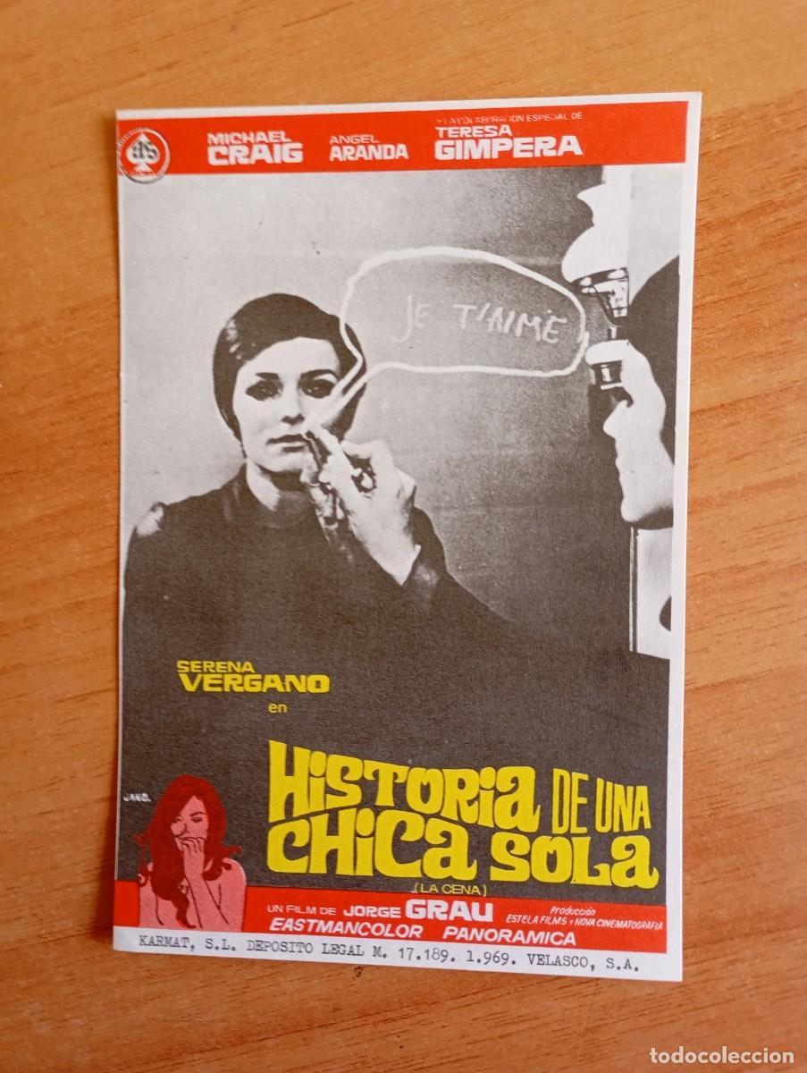 Cine: GRIS3-- PROGRAMA DE CINE --HISTORIA DE UNA CHICA SOLA - Foto 1