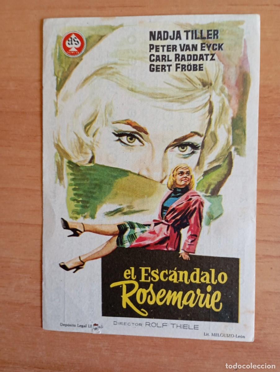 Cine: GRIS3-- PROGRAMA DE CINE --EL ESCANDALO DE ROSEMARIE ct - Foto 1