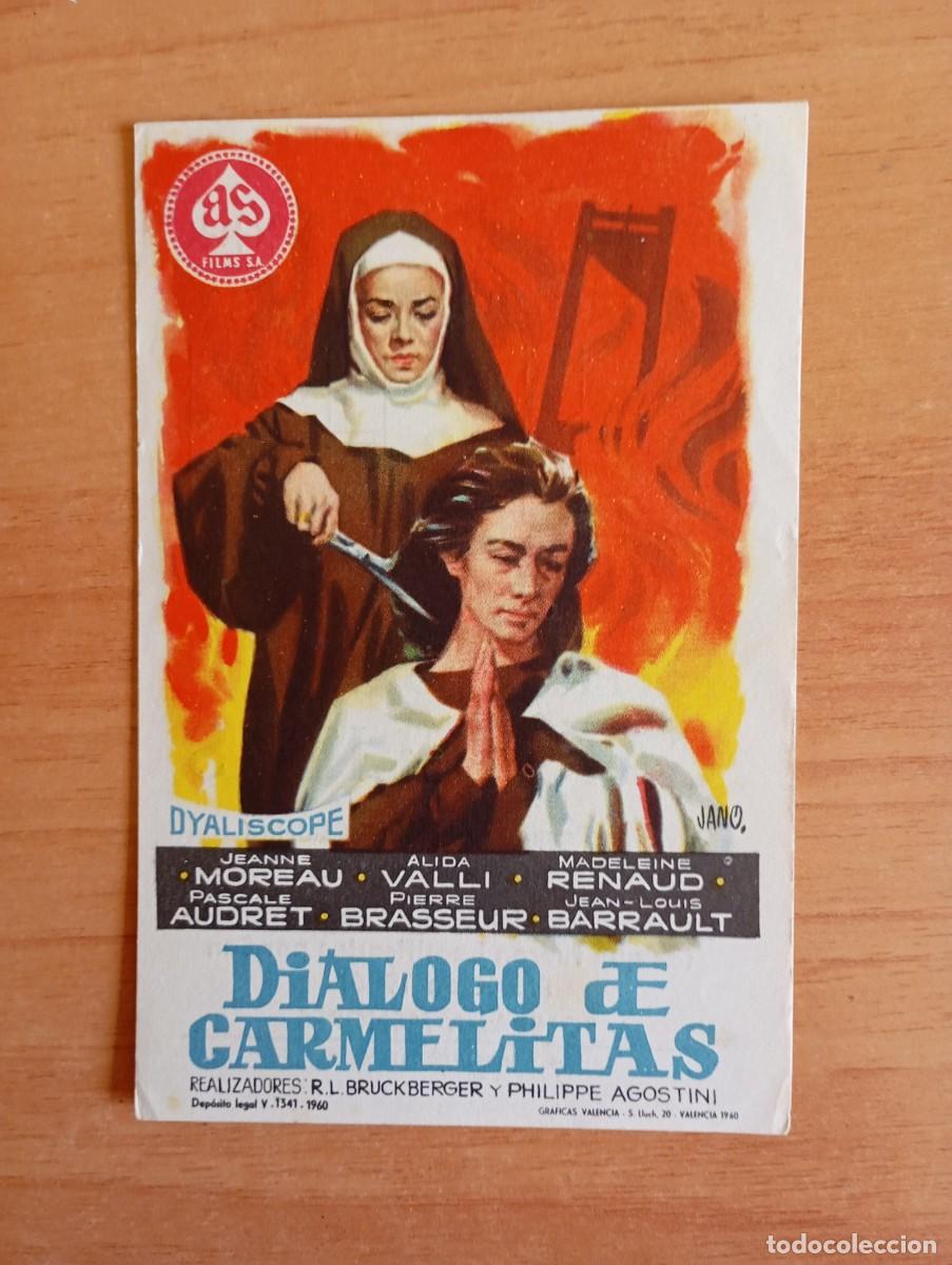 Cine: GRIS3-- PROGRAMA DE CINE --DIALOGO DE CARMELITA ct - Foto 1