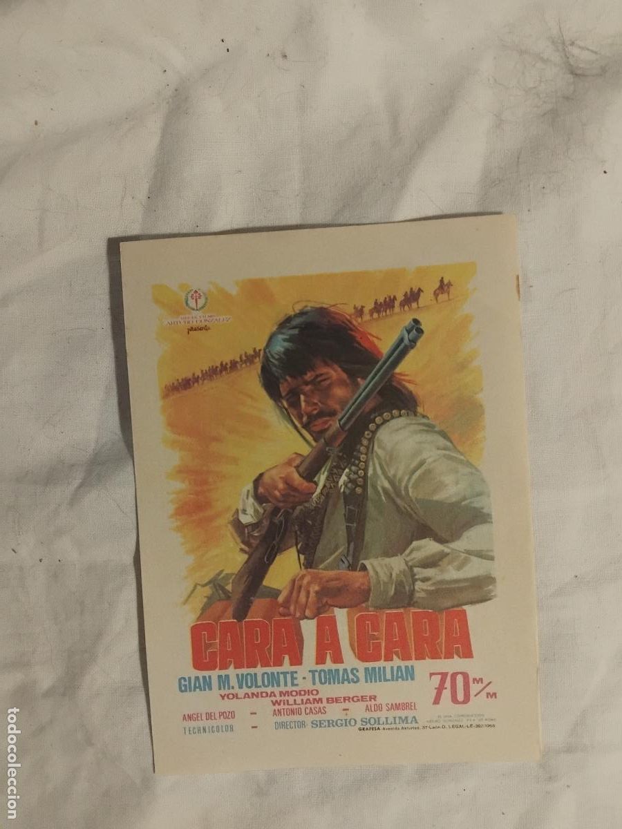 Cine: PROGRAMA DE CINE CARA A CARA. - Foto 1