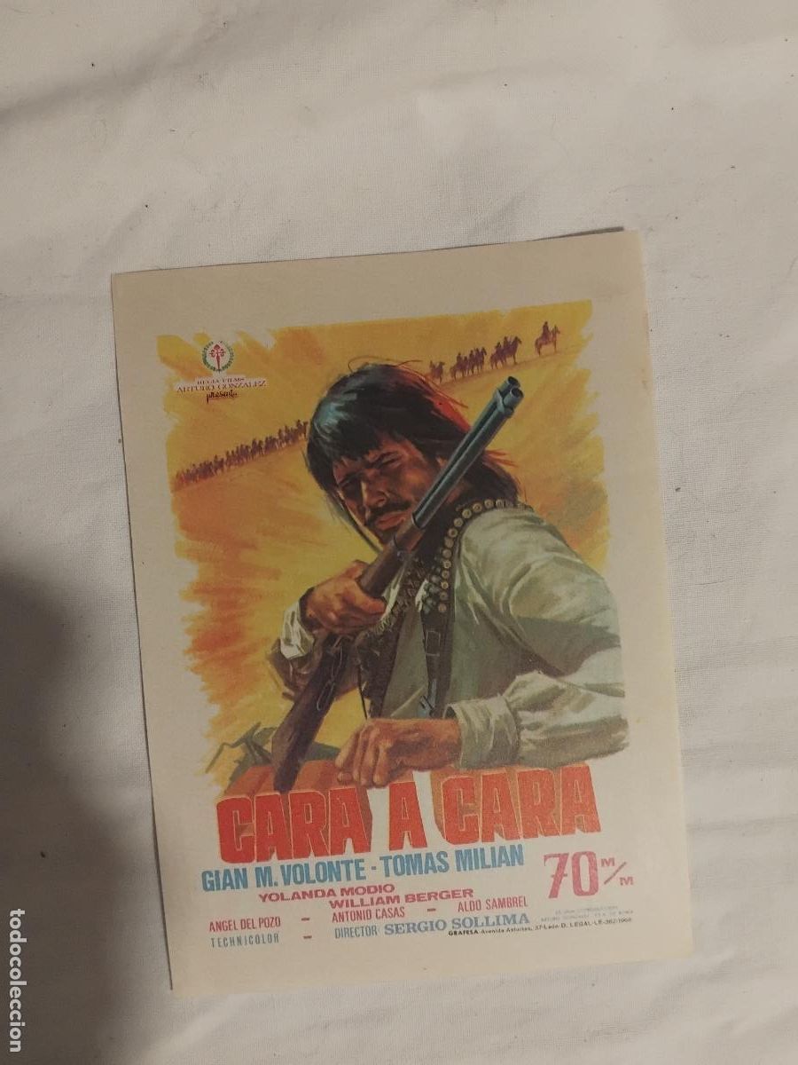 Cine: PROGRAMA DE CINE CARA A CARA. - Foto 1