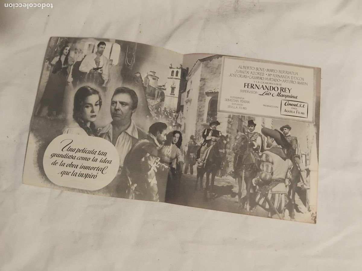Cine: PROGRAMA DE CINE DOBLE EL ALCALDE DE ZALAMEA. FERNANDO REY. - Foto 2