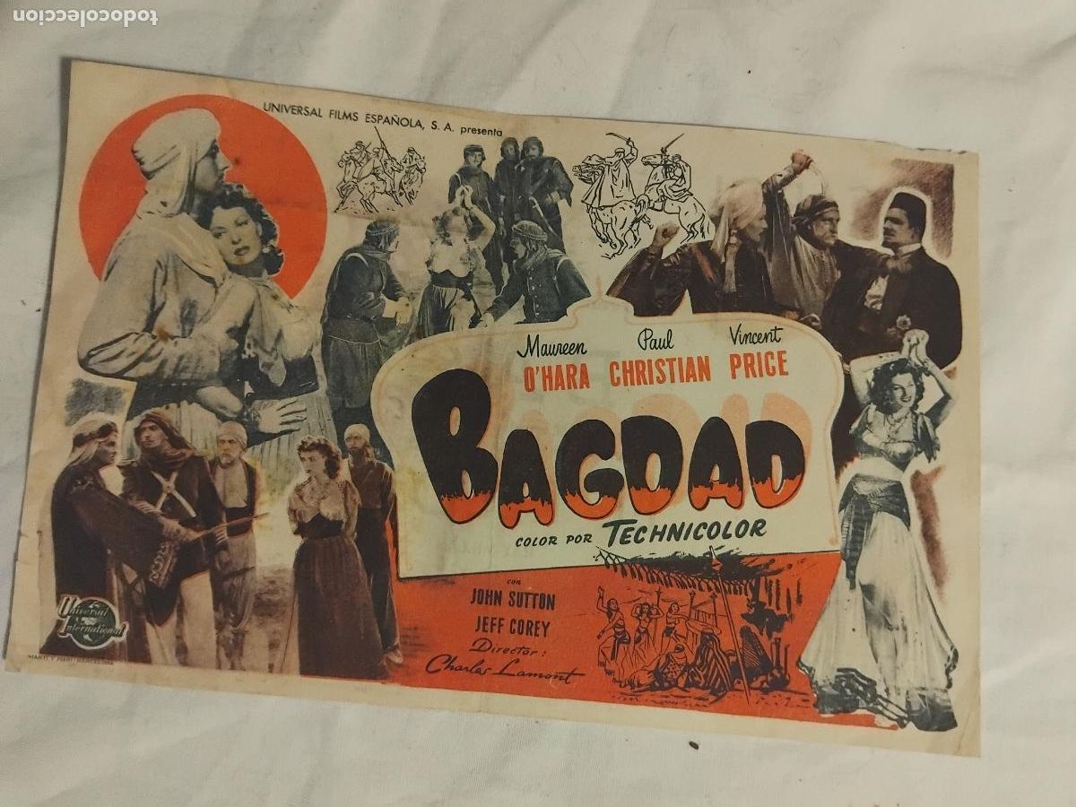 Cine: PROGRAMA DE CINE BAGDAD. MAUREEN OHARA. - Foto 1