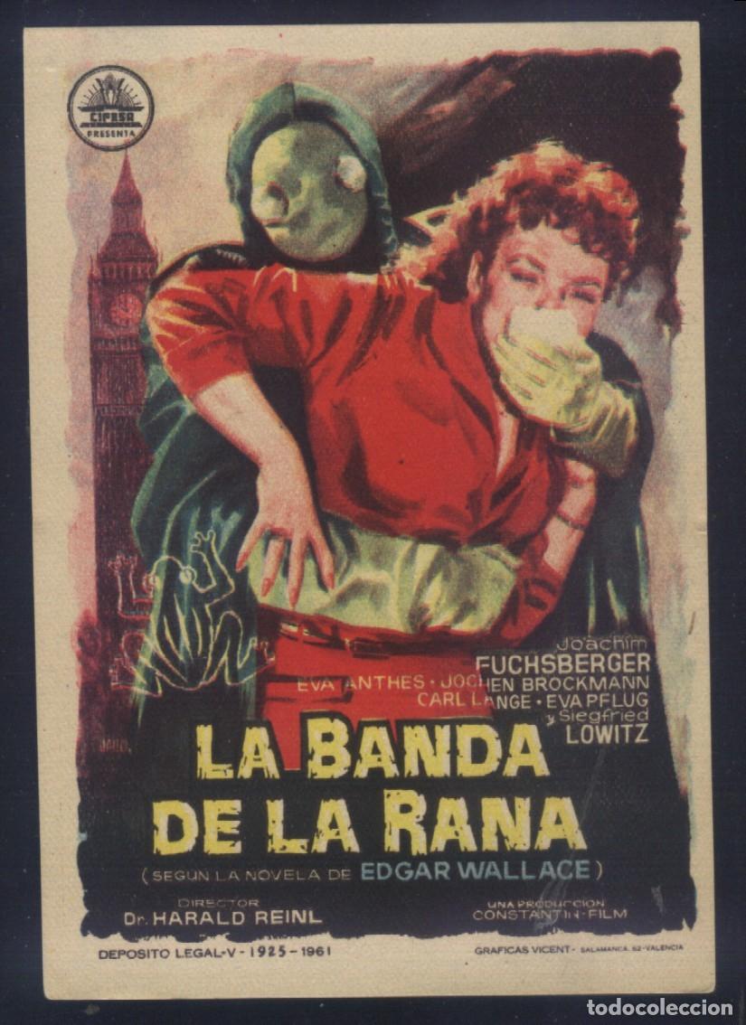 Kino: Q-09811- LA BANDA DE LA RANA (Der Frosch mit der Maske) Joachim Fuchsberger - Eva Pflug