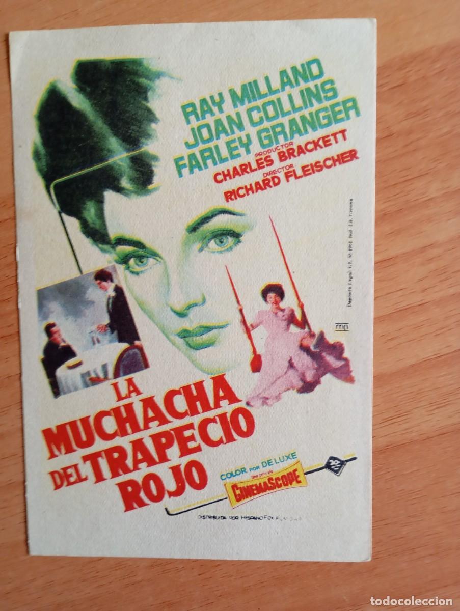 Cine: GRIS3-- PROGRAMA DE CINE -- LA MUCHACHA DEL TRAPECIO ROJO - Foto 1