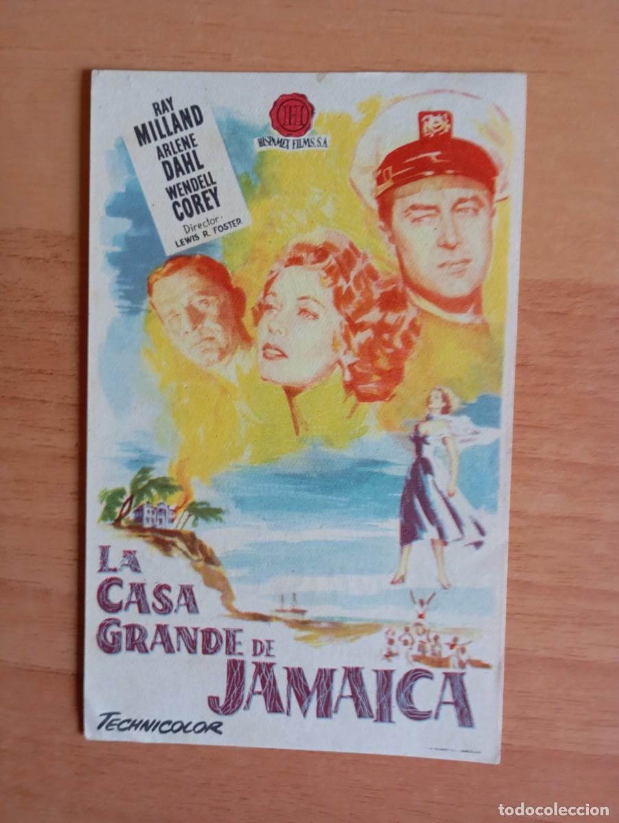 Cine: GRIS3-- PROGRAMA DE CINE -- LA CASA GRANDE DE JAMAICA ct - Foto 1