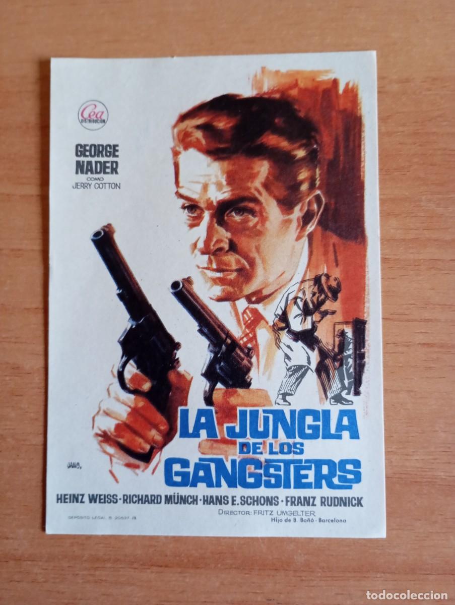 Cine: GRIS3-- PROGRAMA DE CINE ---LA JUNGLA DE LOS GANGSTERS - Foto 1
