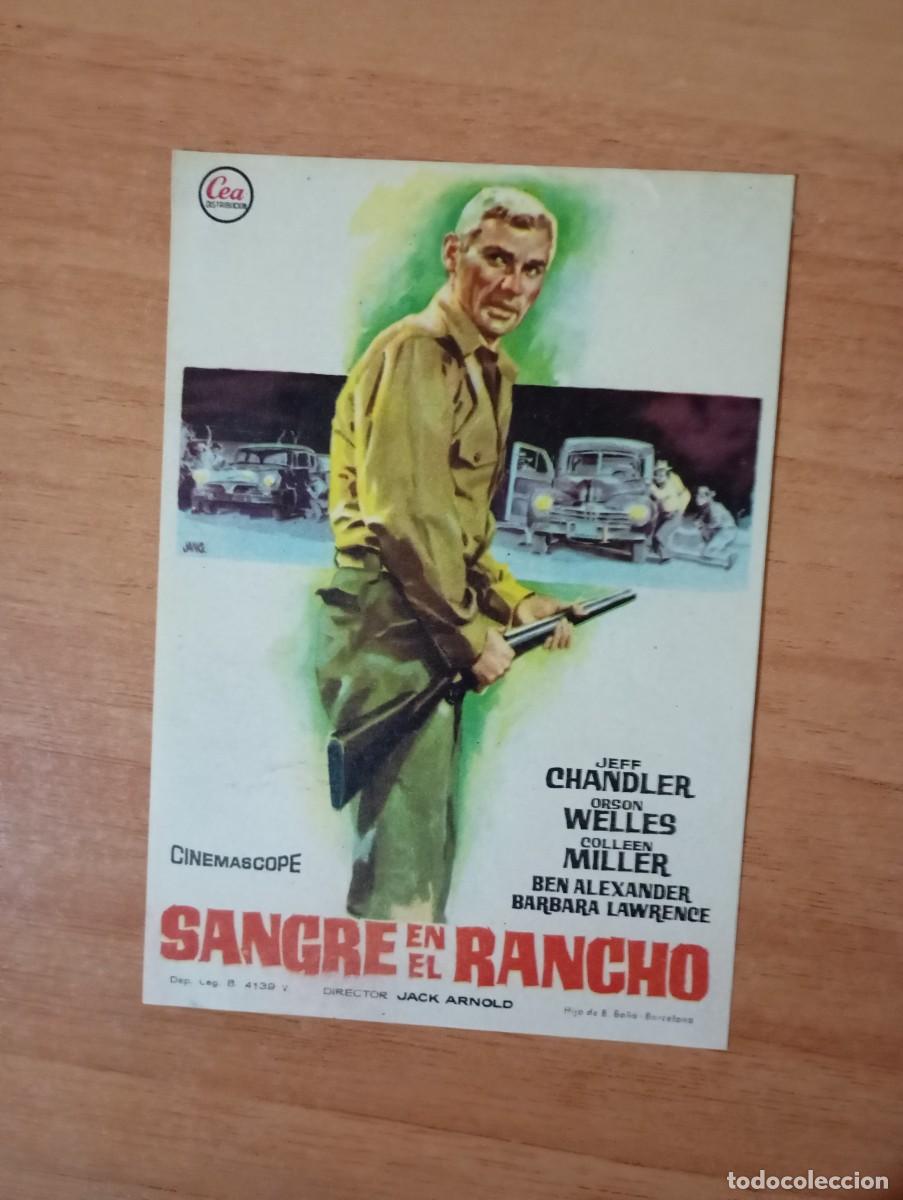 Cine: GRIS3-- PROGRAMA DE CINE ---SANGRE EN EL RANCHO - Foto 1