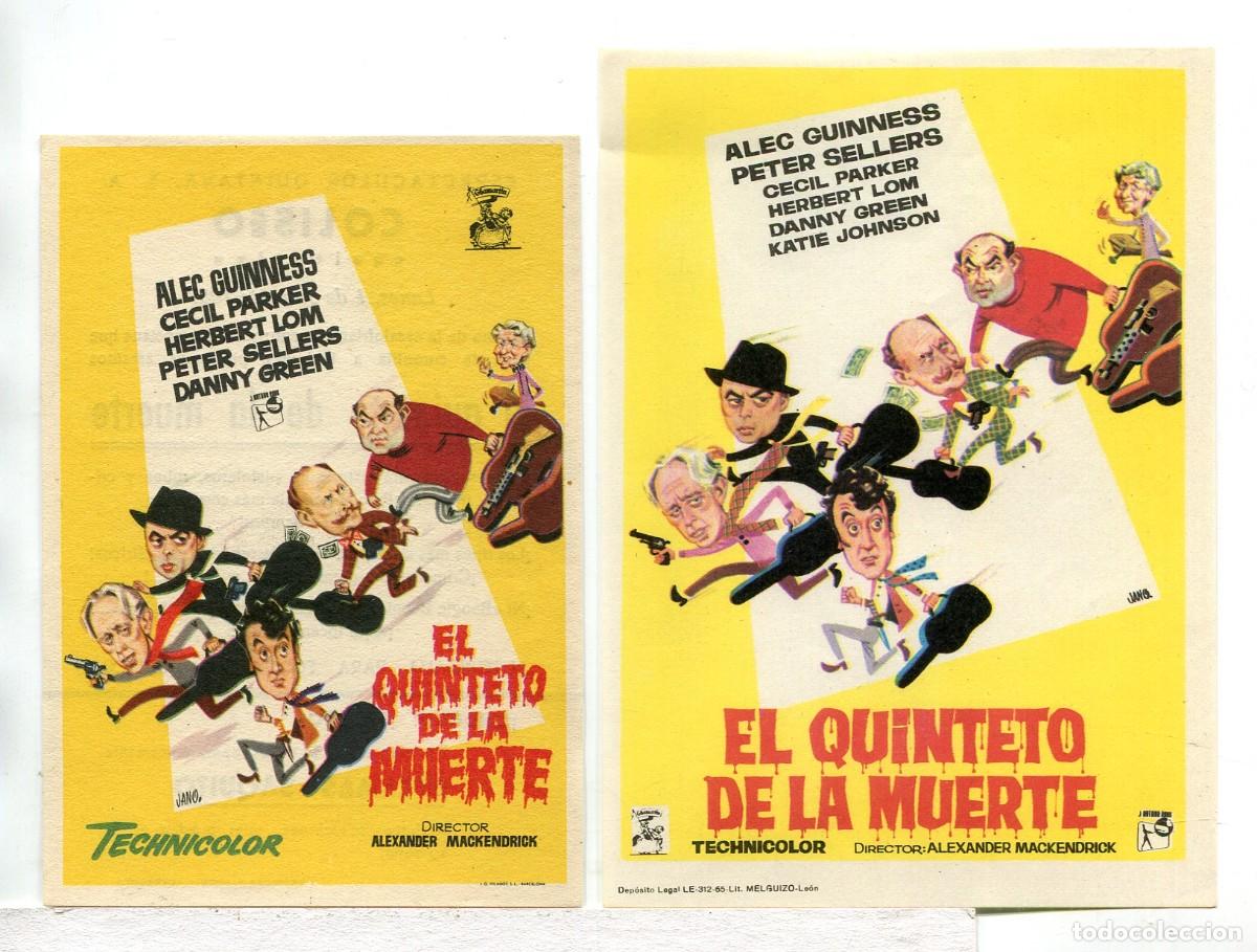 Cine: EL QUINTETO DE LA MUERTE, con Peter Sellers. - Foto 1