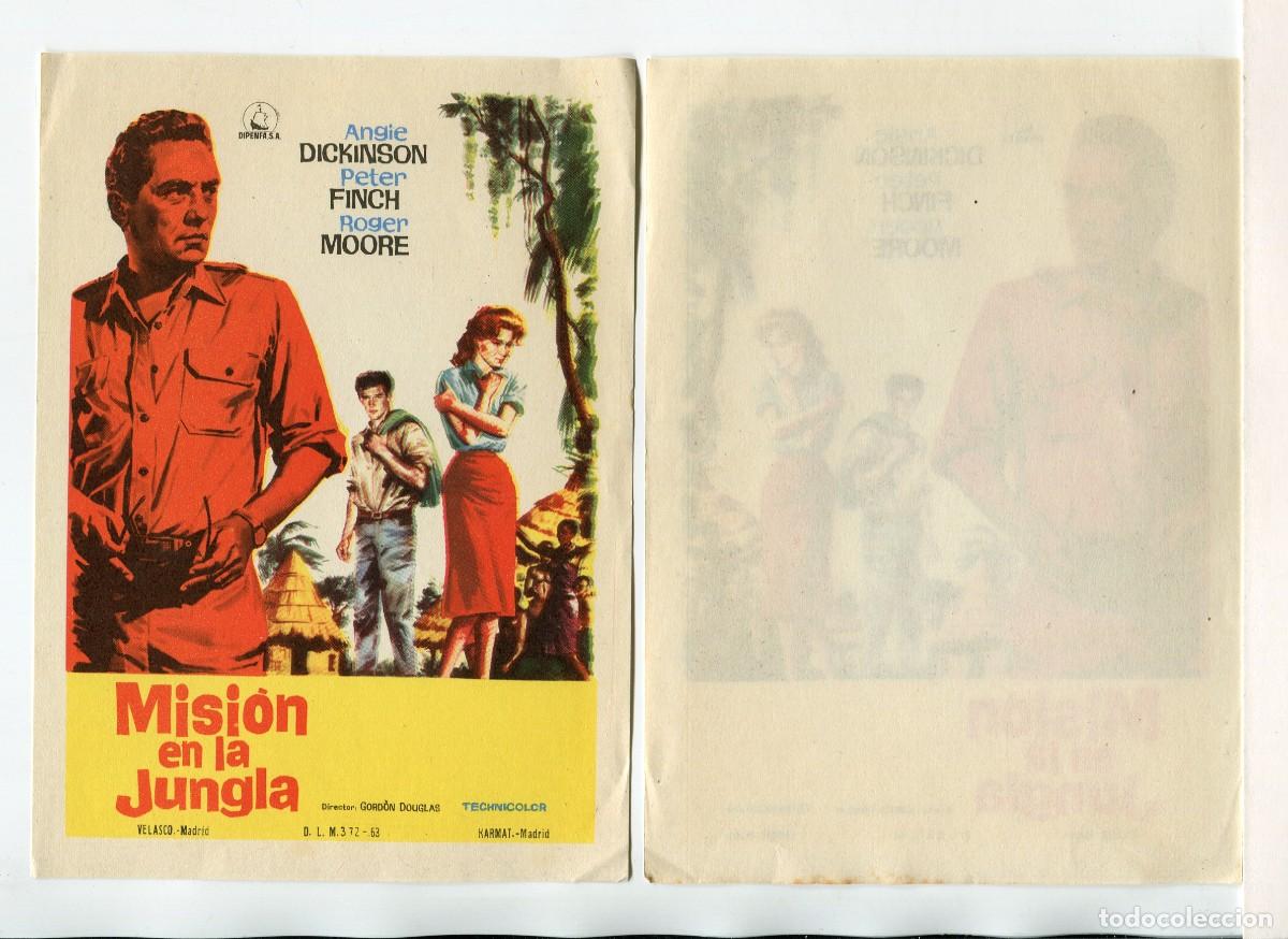 Cine: MISION EN LA JUNGLA, con Roger Moore. - Foto 1