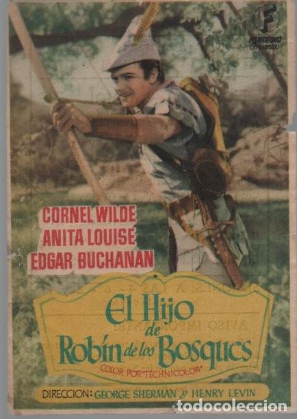 Cine: PROGRAMA DE CINE: EL HIJO DE ROBIN DE LOS BOSQUES PC-11066 - Foto 1