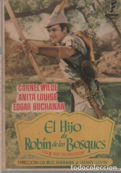 Cine: PROGRAMA DE CINE: EL HIJO DE ROBIN DE LOS BOSQUES PC-11067 - Foto 1
