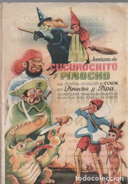 Cine: PROGRAMA DE CINE: AVENTURAS DE CUCURUCHITO Y PINOCHO PC-11072 - Foto 1