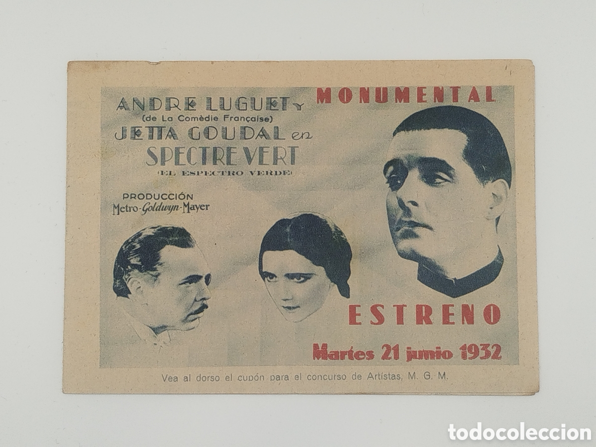 Cine: Programa de cine doble &rdquo;Spectre vert&rdquo; (El espectro verde) - Foto 1