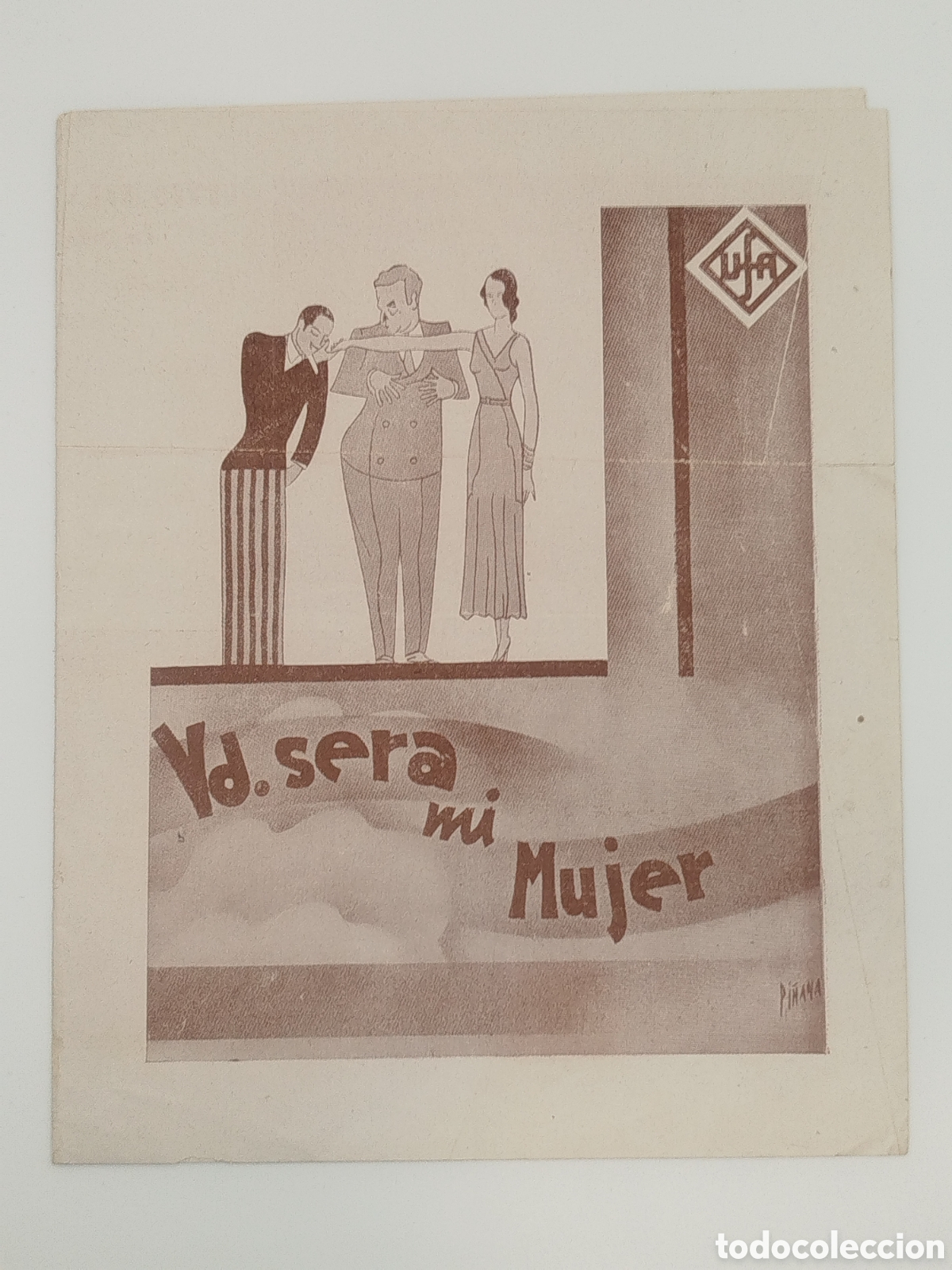Cine: Programa de cine doble &rdquo;Usted ser&aacute; mi mujer&rdquo; - Foto 1