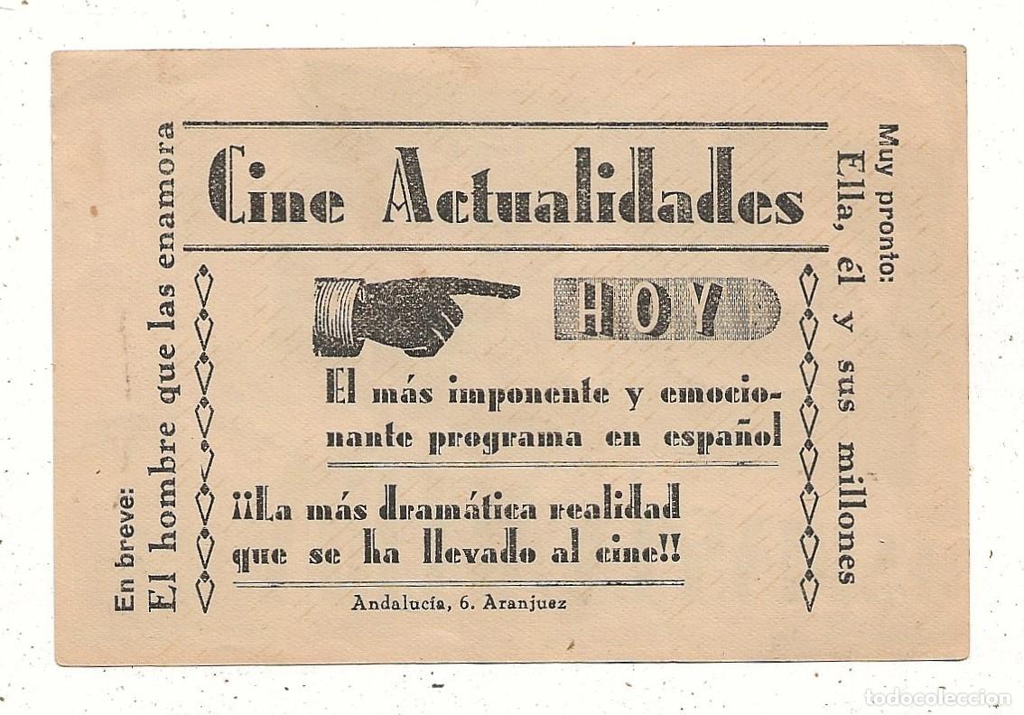 Cine: ESPIAS EN ACCI&Oacute;N - PROGRAMA FOLLETO DE CINE SENCILLO - Foto 2