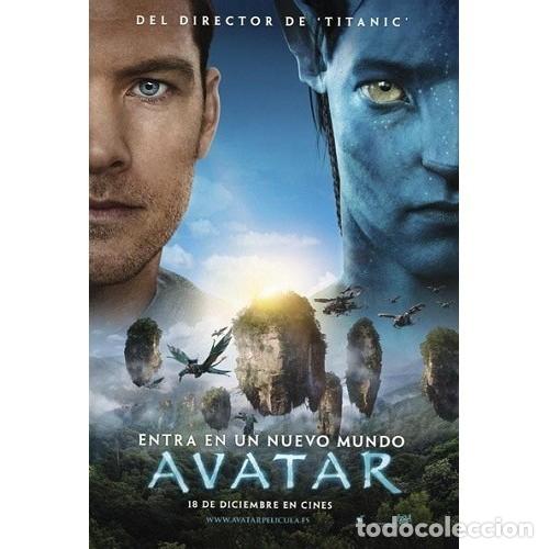 Cine: AVATAR P&Oacute;STER 100x70 cm aprox - Foto 1