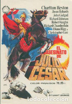 Cine: EL ASESINATO DE JULIO CESAR - Foto 1