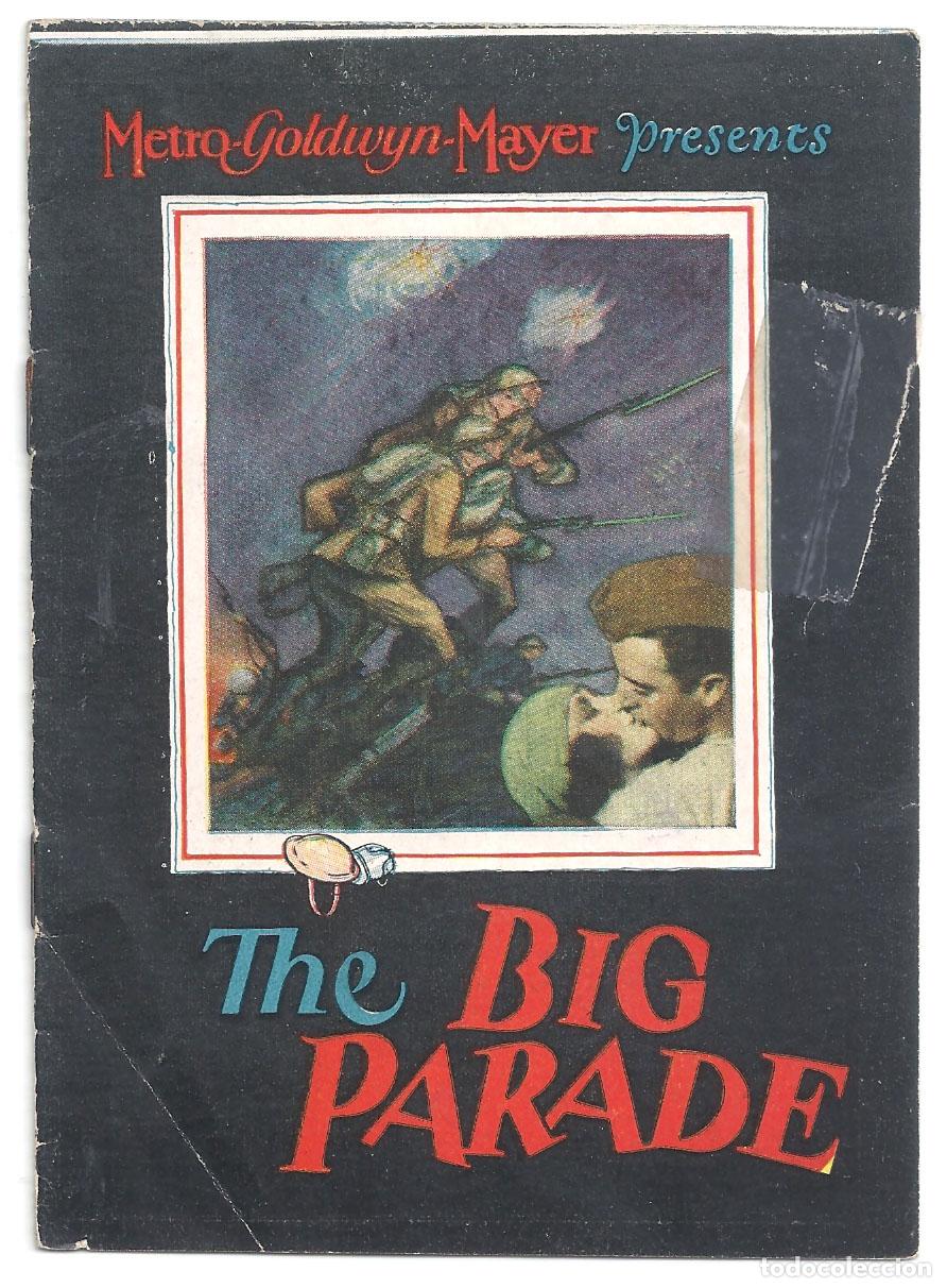 Cine: PTCC2 28 EL GRAN DESFILE PROGRAMA LIBRITO AMERICANO JOHN GILBERT RENEE ADOREE KING VIDOR - Foto 1