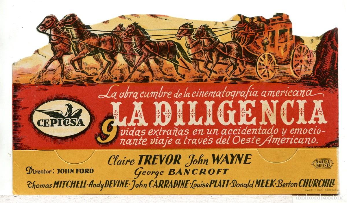 Cine: LA DILIGENCIA, con John Wayne. - Foto 1