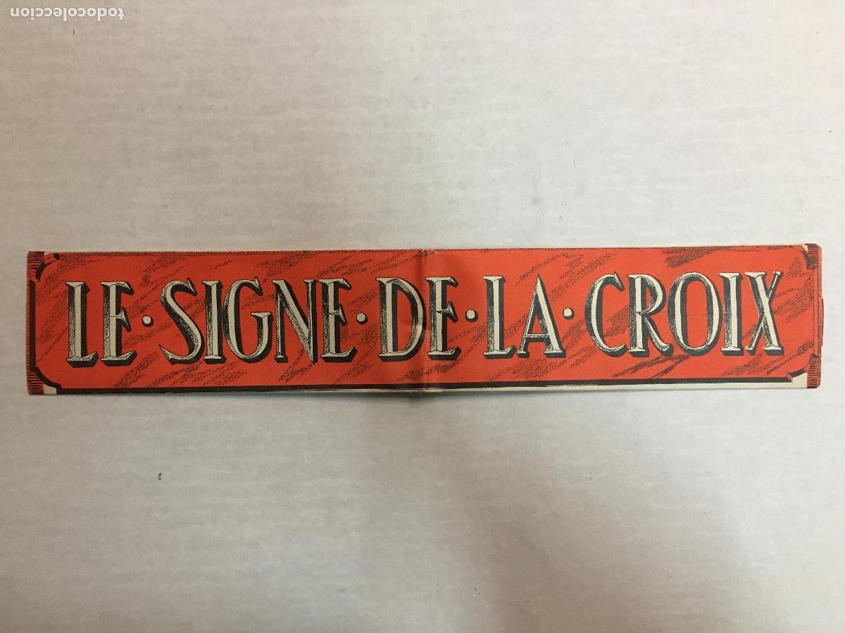  Flyers Publicitaires de films Anciens: PTCC 843 EL SIGNO DE LA CRUZ PROGRAMA dsplegbl FRANCES CECIL DEMILLE FREDRIC MARCH CLAUDETTE COLBERT