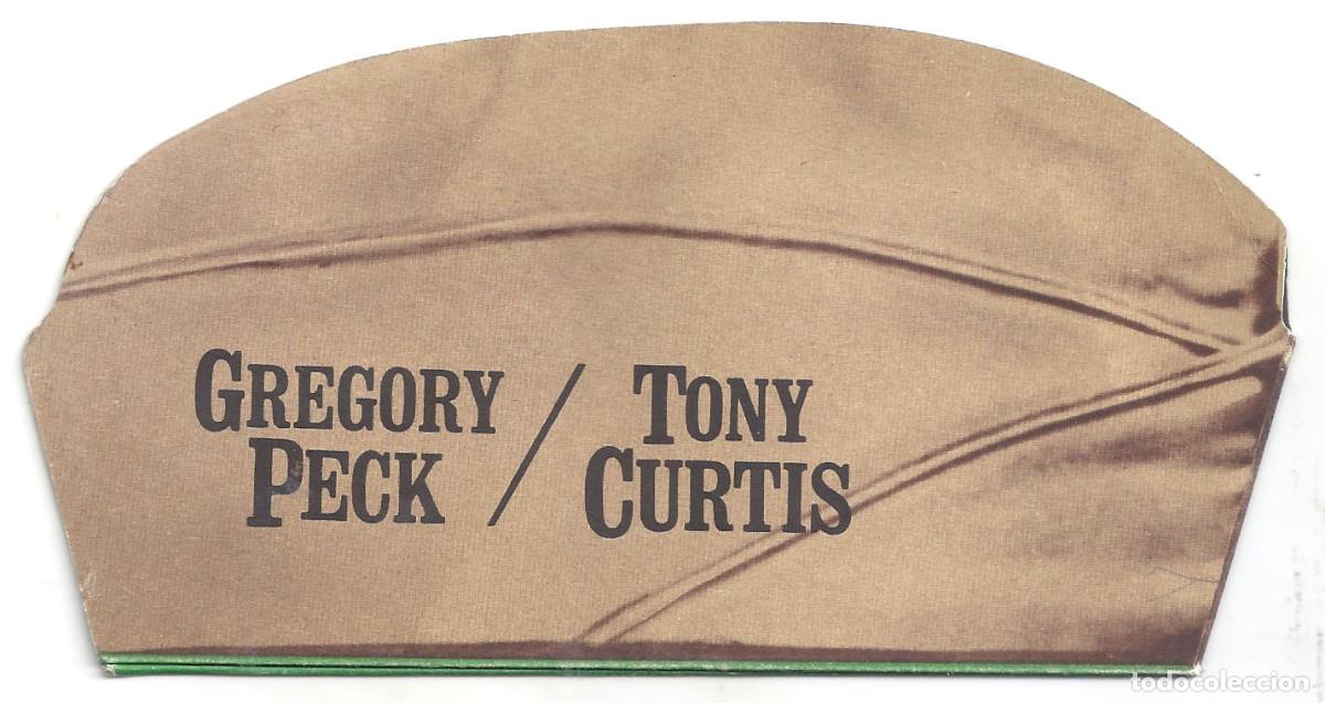 Kino: PTCC2 41 CAPITAN NEWMAN PROGRAMA TROQUELADO DESPLEGABLE ITALIANO GREGORY PECK TONY CURTIS DICKINSON