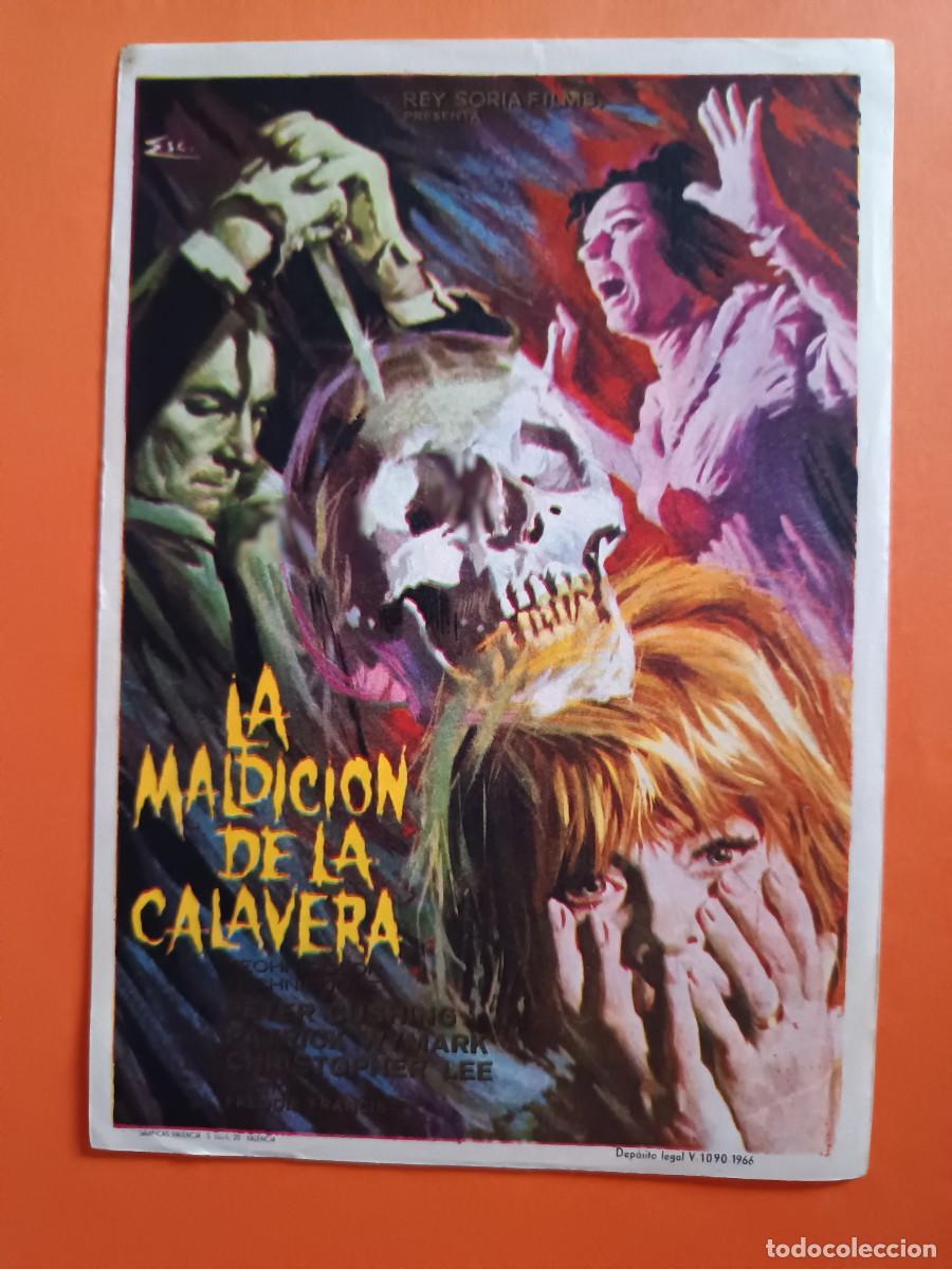 Cine: PROGRAMA DE CINE LA MALDICION DE LA CALAVERA CHRISTOPHER LEE - Foto 1