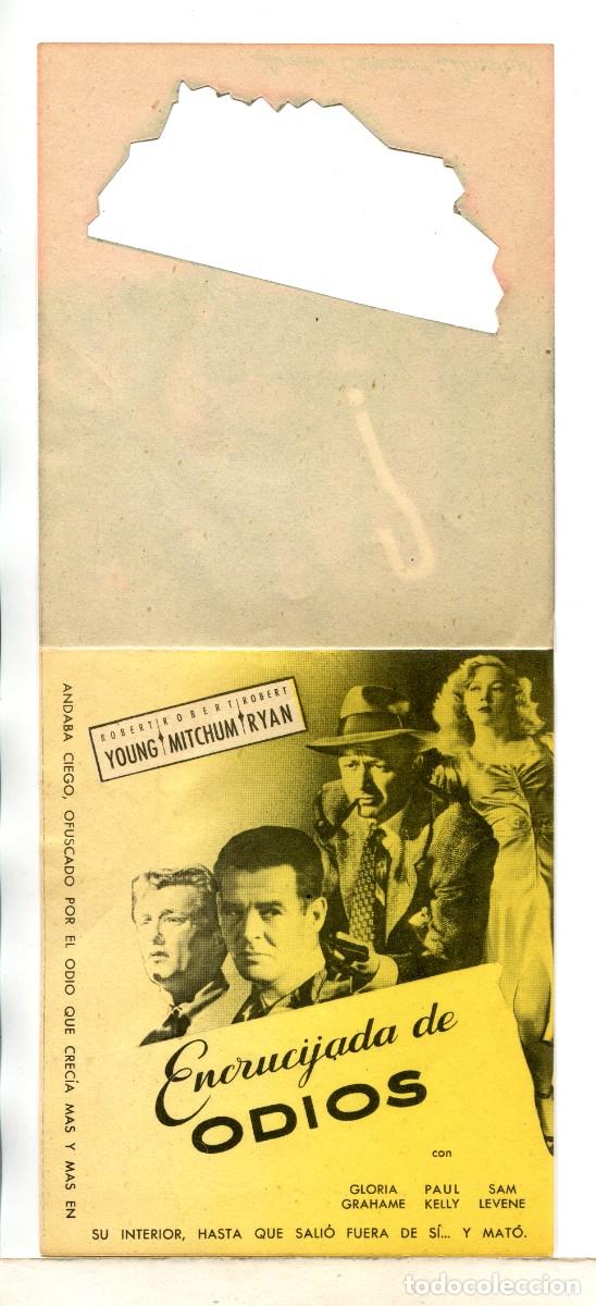 Cine: ENCRUCIJADA DE ODIOS, con Robert Mitchum. - Foto 1