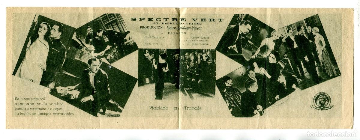 Cine: EL ESPECTRO VERDE, con Jetta Goudal. - Foto 2