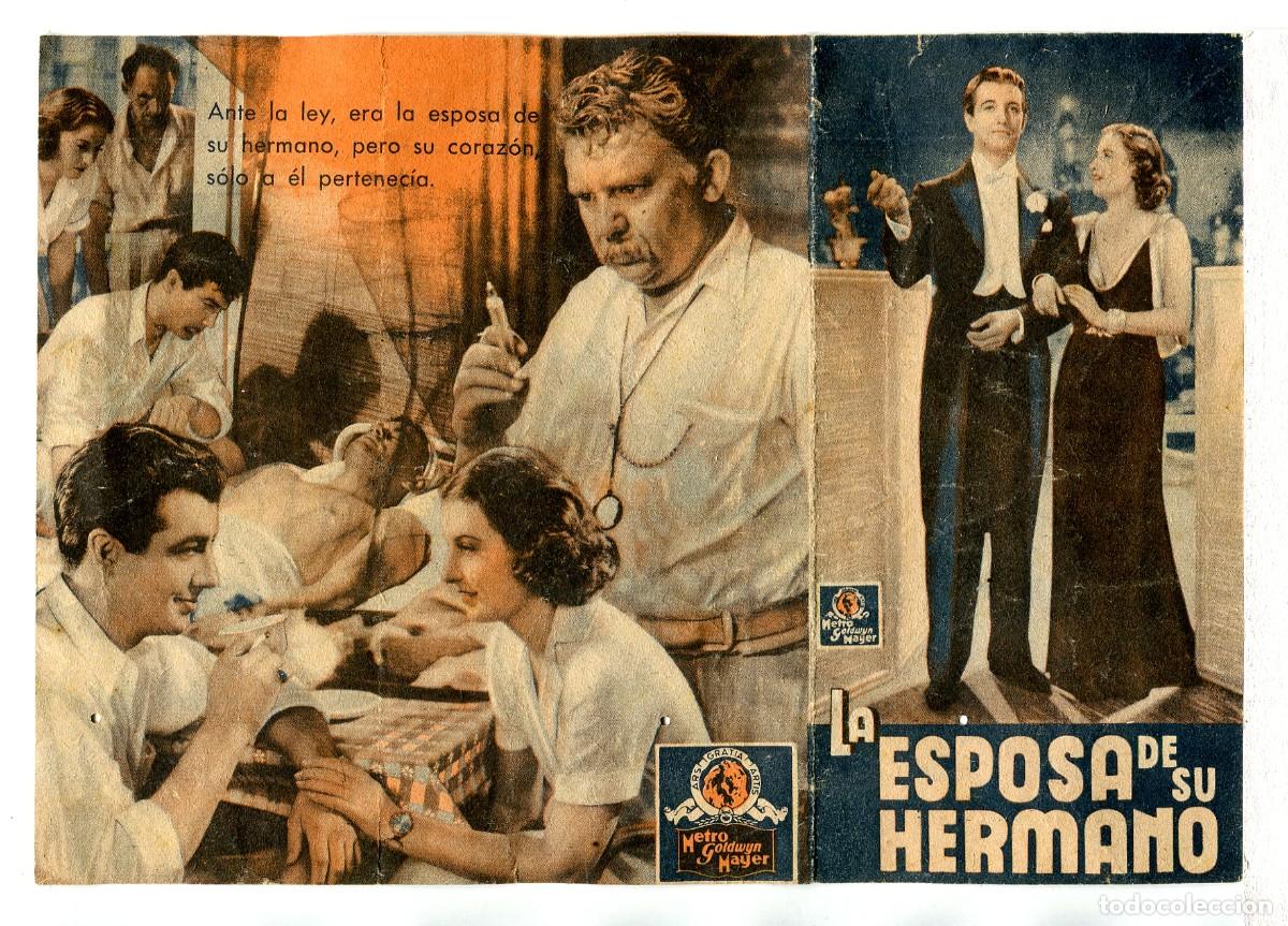 Cine: LA ESPOSA DE SU HERMANO, con Robert Taylor. - Foto 1