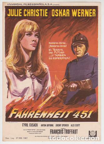 Cine: FAHRENHEIT 451 (sin publicidad) - Foto 1