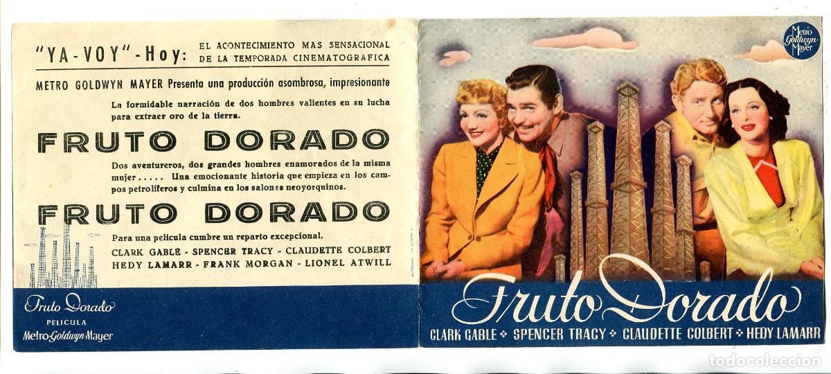 Cine: FRUTO DORADO, con Spencer Tracy. - Foto 1