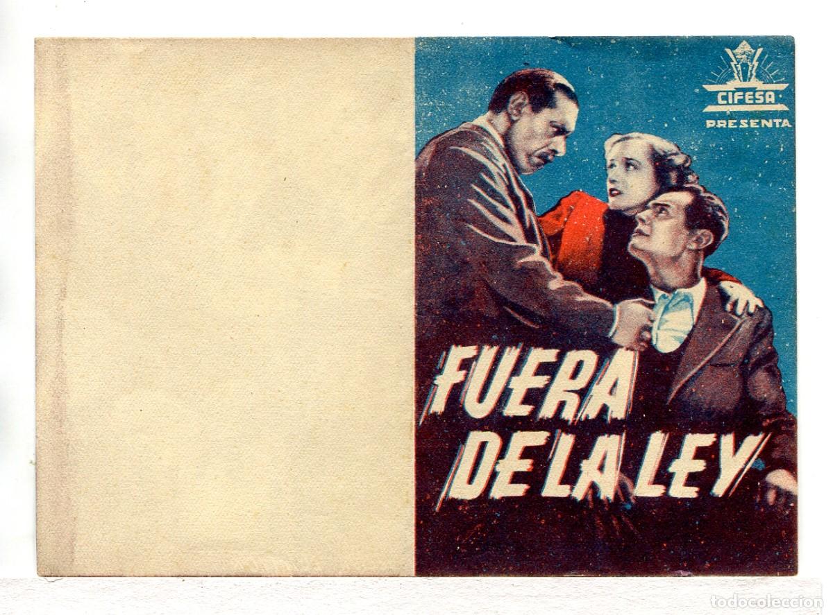 Cine: FUERA DE LA LEY, con Luis Arata. - Foto 1