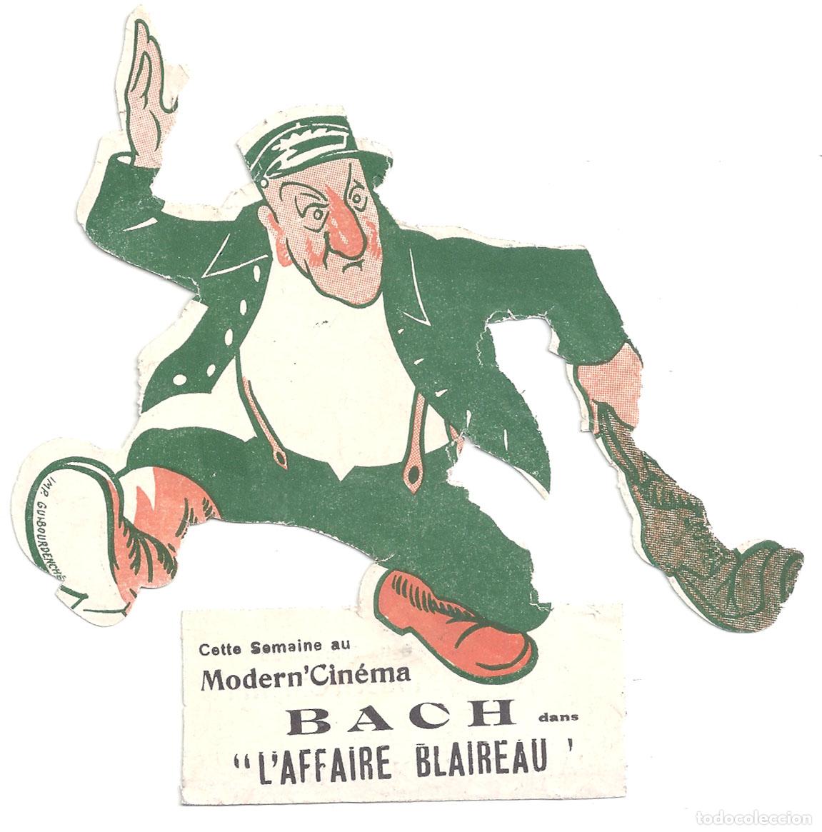 Cine: PTCC 844 LAFFAIRE BLAIREAU PROGRAMA TROQUELADO FRANCES BACH B - Foto 1