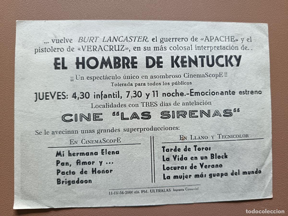 Cine: EL HOMBRE DE KENTUCKY- - Foto 2